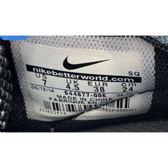 Women’s Nike Dunk Sky Hi Essential Size 7 US Black Gum Hidden Wedge 644877-006 - Picture 11 of 11